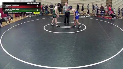 165 lbs Champ. Round 2 - Mason Farrar, Palo Verde vs Daniel Demian, Basic