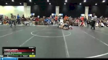 138 lbs Round 2 (8 Team) - Aaron Lanster, Backyard Boyz Black vs Shawn McCallister, Longhorn WC
