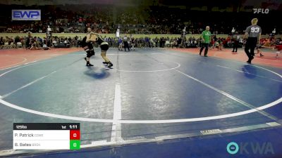 125 lbs Round Of 16 - Payton Patrick, Coweta Tiger Wrestling vs Briley Bates, Broken Arrow Wrestling Club