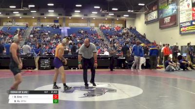 125 lbs Consi of 8 #2 - Brandon Cray, University Of Maryland vs Brandon Vu, SF State