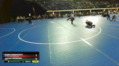 125 lbs Cons. Round 3 - Jaxson Wedekind, Iowa vs Kaden Kirkpatrick, Moyer Elite Wrestling