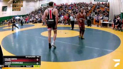 182 lbs Champ. Round 1 - Caleb Smith, Etiwanda vs Moises Rodriguez, Fontana