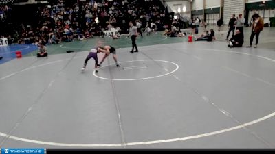 96 lbs Round 3 (8 Team) - Ayden Kuebler, G.I. Grapplers vs Cooper Mathews, Grandview