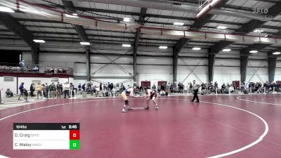 184 lbs Round Of 32 - Daniel Craig, Springfield vs Charles Maloy, Western New England