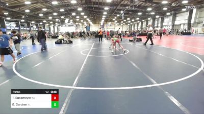 112 lbs Consi Of 32 #1 - Tristan Rosemeyer, NJ vs Griffin Gardner, AL