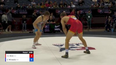 86 lbs Cons. Semi - Evan Wick, SOCAL RTC/TMWC vs Connor Mirasola, Askren Wrestling Academy