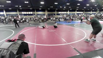 90 lbs Final - Will Hughes, Roundtree Wr Acd vs Bronx Hanlon, Team Hanlon