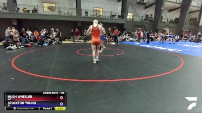 165 lbs Quarterfinal - Hugh Wheeler, WA vs Stockton Young, ID