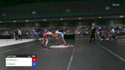 132 lbs Semifinal - Bella Williams, OK vs Cadence Diduch, IL