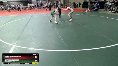 125 lbs Semis (4 Team) - Karsen Fenger, Minnewaska vs Easton Rossman, Rocori