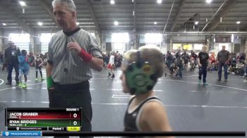 52 lbs Round 1 (6 Team) - Jacob Graber, POWA vs Ryan Bridges, Rebellion