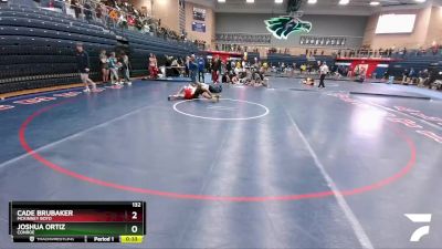 132 lbs Cons. Round 1 - Cade Brubaker, McKinney Boyd vs Joshua Ortiz, Conroe