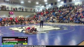 113 lbs Placement Matches (8 Team) - Clayton Loughridge, Trion vs Conner Doherty, Mt. Pisgah Christian School