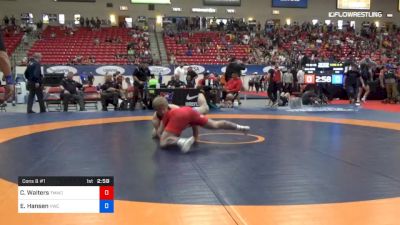 92 kg Cons 8 #1 - Cody Walters, TMWC vs Evan Hansen, Viking Wrestling Club