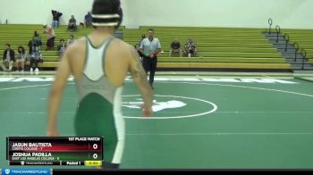 157 lbs Finals (2 Team) - Henry Catalan, Cuesta College vs Jacob Shibata, East Los Angeles College