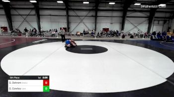 184 lbs 5th Place - Griffin Ostrom, Western New England vs Daryl Cowley, US Merchant Marine Academy