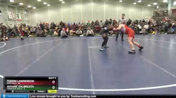 189 lbs Round 2 (6 Team) - Terrin Lawrenson, Iowa Gold vs Avhare Galbreath, Tennessee White