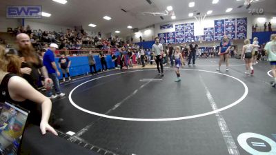 43-51 lbs Rr Rnd 3 - Emersyn Edge, Piedmont vs Hailey Lollis, Sperry Wrestling Club