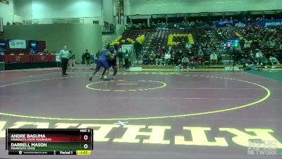 285 lbs Semifinal - Andre Baguma, Minnesota State Moorhead vs Darrell Mason, Minnesota State