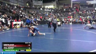 80 lbs Cons. Round 2 - Griffin Good, Waverly Wrestling Club vs Paul Donnici, Victory Wrestling