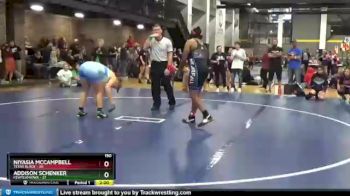 190 lbs Round 5 (6 Team) - Niyasia McCampbell, Texas Black vs Addison Schenker, FEWTeamIowa