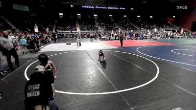 46 lbs Semifinal - Kade Walker, Diamondville WC vs Brock Mazurie, Cowboy Kids WC