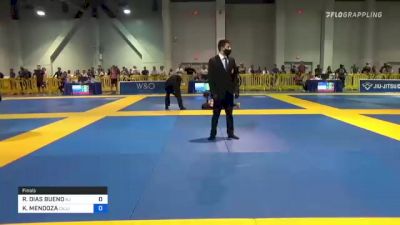 RENAN DIAS BUENO vs KEVIN MENDOZA 2021 American National IBJJF Jiu-Jitsu Championship