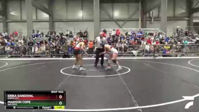 165 lbs Cons. Round 3 - Erika Sandoval, Dodge City vs Madison Cope, Red Devil