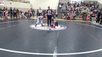 90 lbs Champ. Round 1 - Atlas Scholljegerdes, Owatonna Wrestling Academy vs Levi Moenkedick, Hibbing Jr Jackets