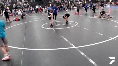 89-99 lbs Round 2 - Natalie Bernshausen, FoxFit Wrestling vs Alison Molina, Lexington