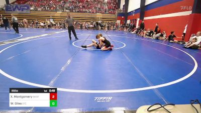 85 lbs 3rd Place - Xander Montgomery, Skiatook Youth Wrestling vs Waylon Giles, Sallisaw Takedown Club