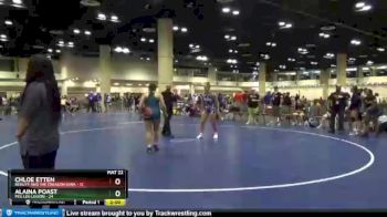 138 lbs Placement (16 Team) - Alaina Poast, Peg Leg Legion vs Chloe Etten, Beauty And The Creason Iowa