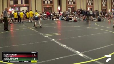 117 lbs Semis & 1st Wrestleback (8 Team) - Cody Johnson, Headhunters Black vs Sam Stewart, Arsenal Blue