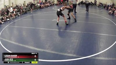 102 lbs Round 4 (6 Team) - Judd Eck, Kansas Mamba vs Logan Rager, Wyoming Renegades