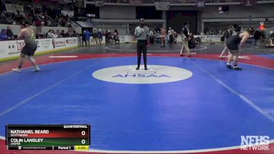 5A 285 lbs Quarterfinal - Colin Langley, Jasper vs Nathaniel Beard, Scottsboro