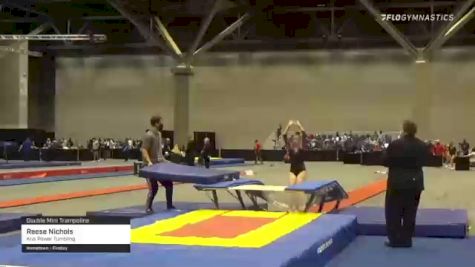 Reese Nichols - Double Mini Trampoline, Kris Power Tumbling - 2021 USA Gymnastics Championships