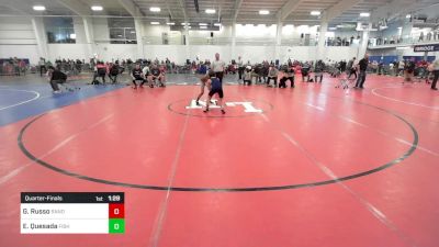 77 lbs Quarterfinal - Griffin Russo, Randolph VT vs Elijah Quesada, Fisheye WC