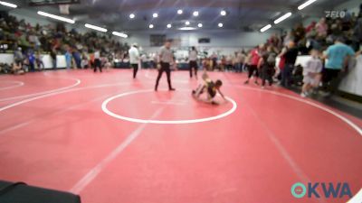 46 lbs Consi Of 8 #2 - Elijah Kroll, Jenks Trojan Wrestling Club vs Graham Bustos, Dark Cloud Wrestling Club