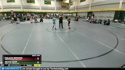 70 lbs Quarterfinal - Devon Kemp, Windy City Wrestlers vs Malachi Simmons, Sheridan Wrestling Club