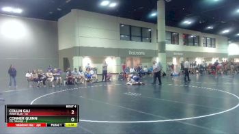 145 lbs Round 2 (6 Team) - Collin Gaj, MAWA Blue vs Conner Quinn, STL Orange