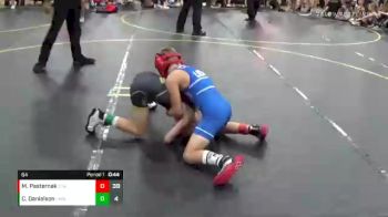 64 lbs Round 3 (6 Team) - Cael Danielson, Untouchables Black vs Mason Pasternak, Stallers Elite