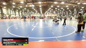 80 lbs Rd# 5- 3:45pm Friday Final Pool - Braxton Shaffer, Team Michigan vs Noah Watkins, Scorpions