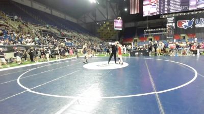 106 lbs Rnd Of 64 - McKenzie Simonson, Wisconsin vs Leah Lopez, California