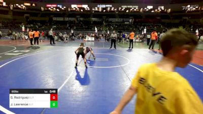 60 lbs Semifinal - Griffin Rodriguez, Elite NJ vs Jace Lawrence, Elite NJ