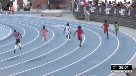 Youth Boys' 200m Championship, Semi-Finals 3 - Age 8