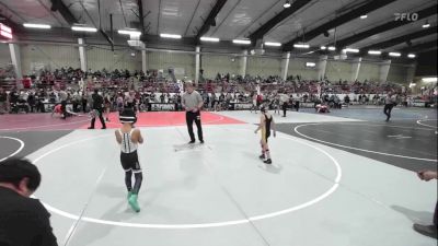 55 lbs Rr Rnd 5 - Tristin Smartt, Sargent vs Isaiah Lucio, Gladiator Wrestling Club