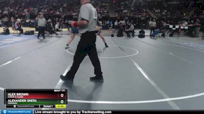 5A 195 lbs Cons. Round 1 - Alex Brown, Coeur D Alene vs Alexander Smith, Meridian