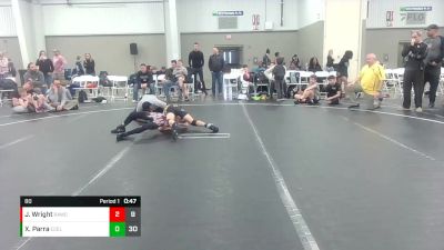 80 lbs Round 7 (8 Team) - Jace Wright, Ranger WC vs Xander Parra, East Coast Elite