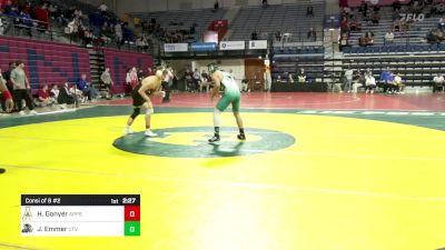 141 lbs Consi Of 8 #2 - Heath Gonyer, Appalachian State vs James Emmer, Utah Valley