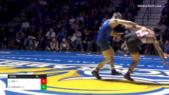 184 lbs Zach Carlson, SDSU vs Jared Hill, Stan